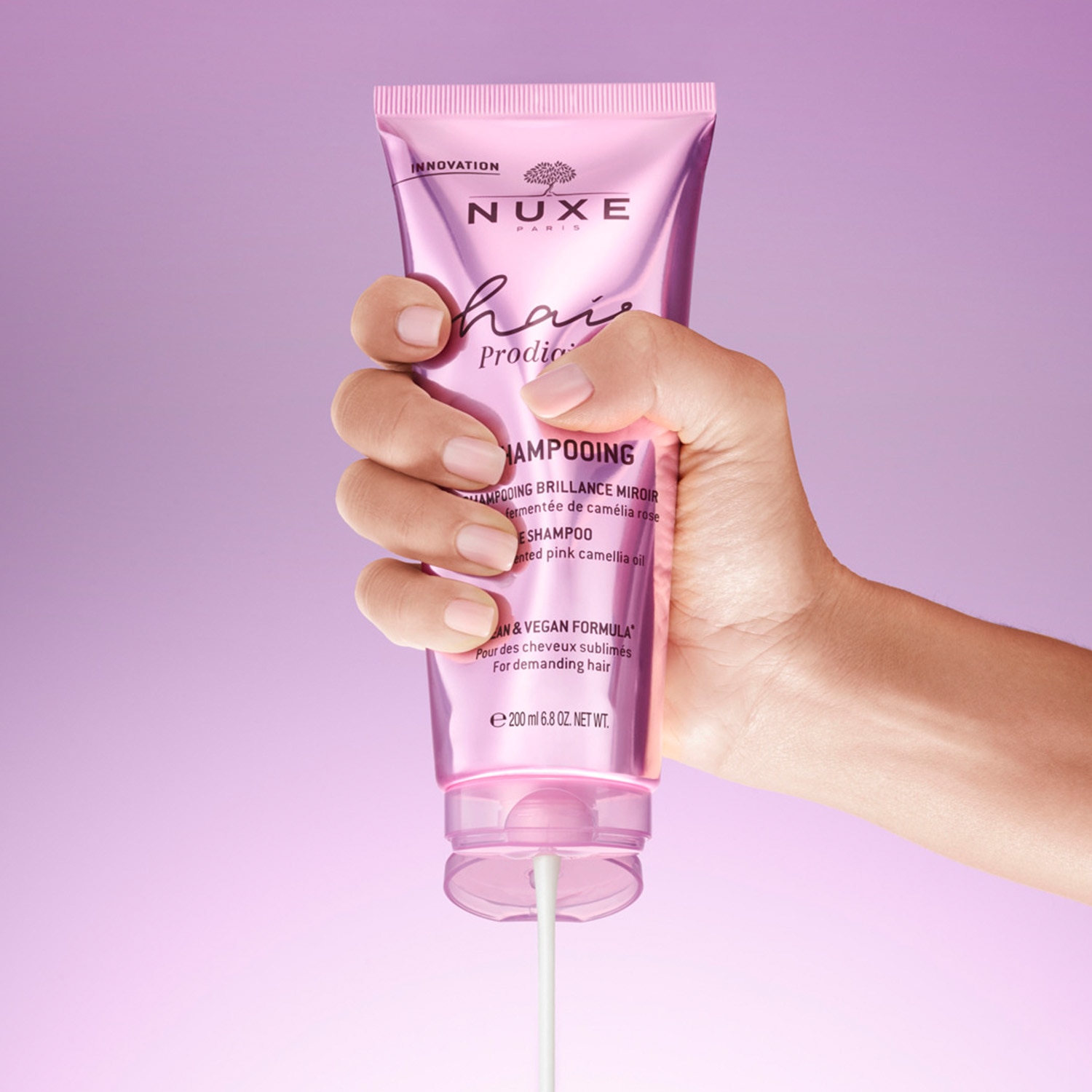 HAIR PRODIGIEUX HIGH SHINE SHAMPOO NUXE (SHAMPOO NUTRITIVO PARA UN BRILLO SUBLIME)